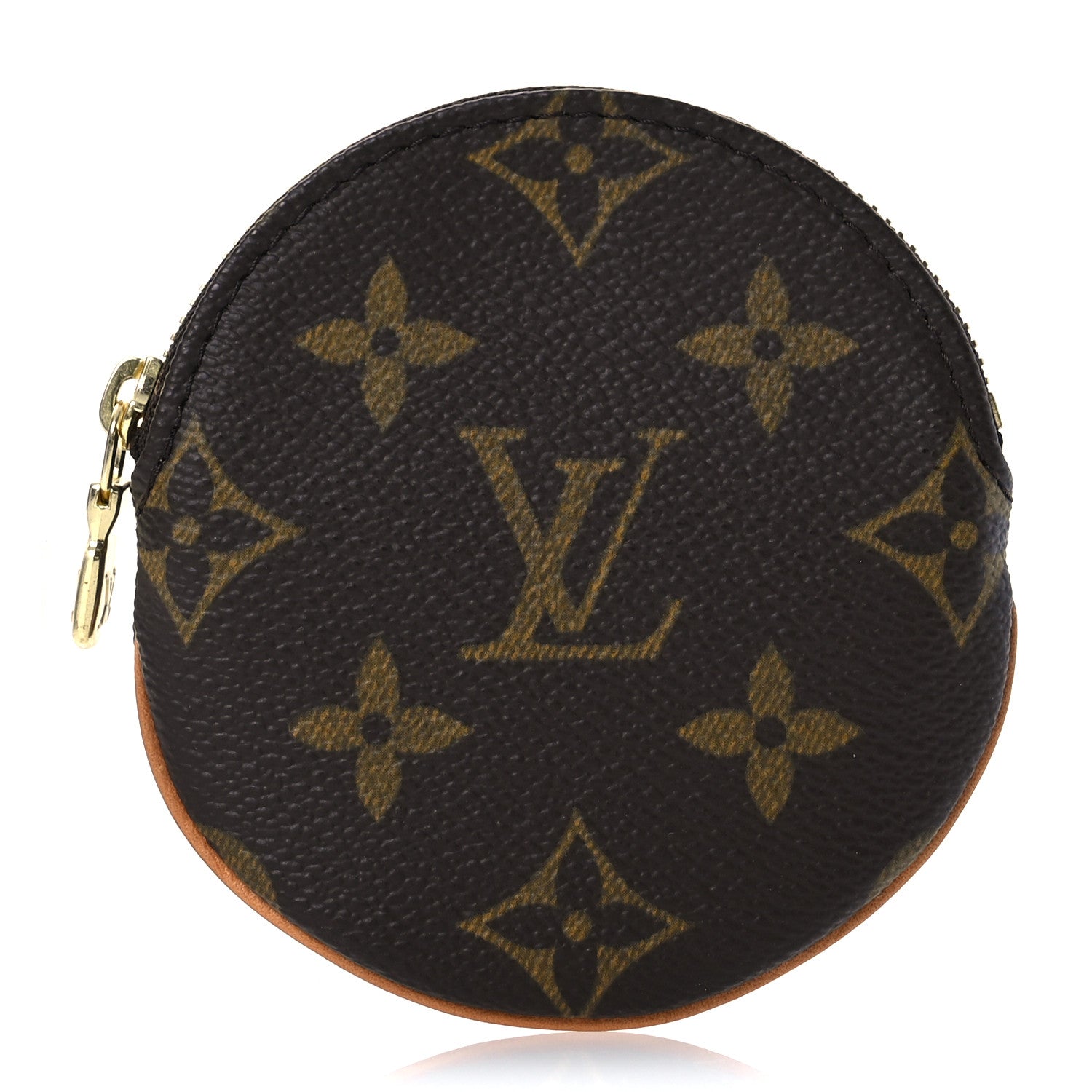Monogram Round Coin Purse