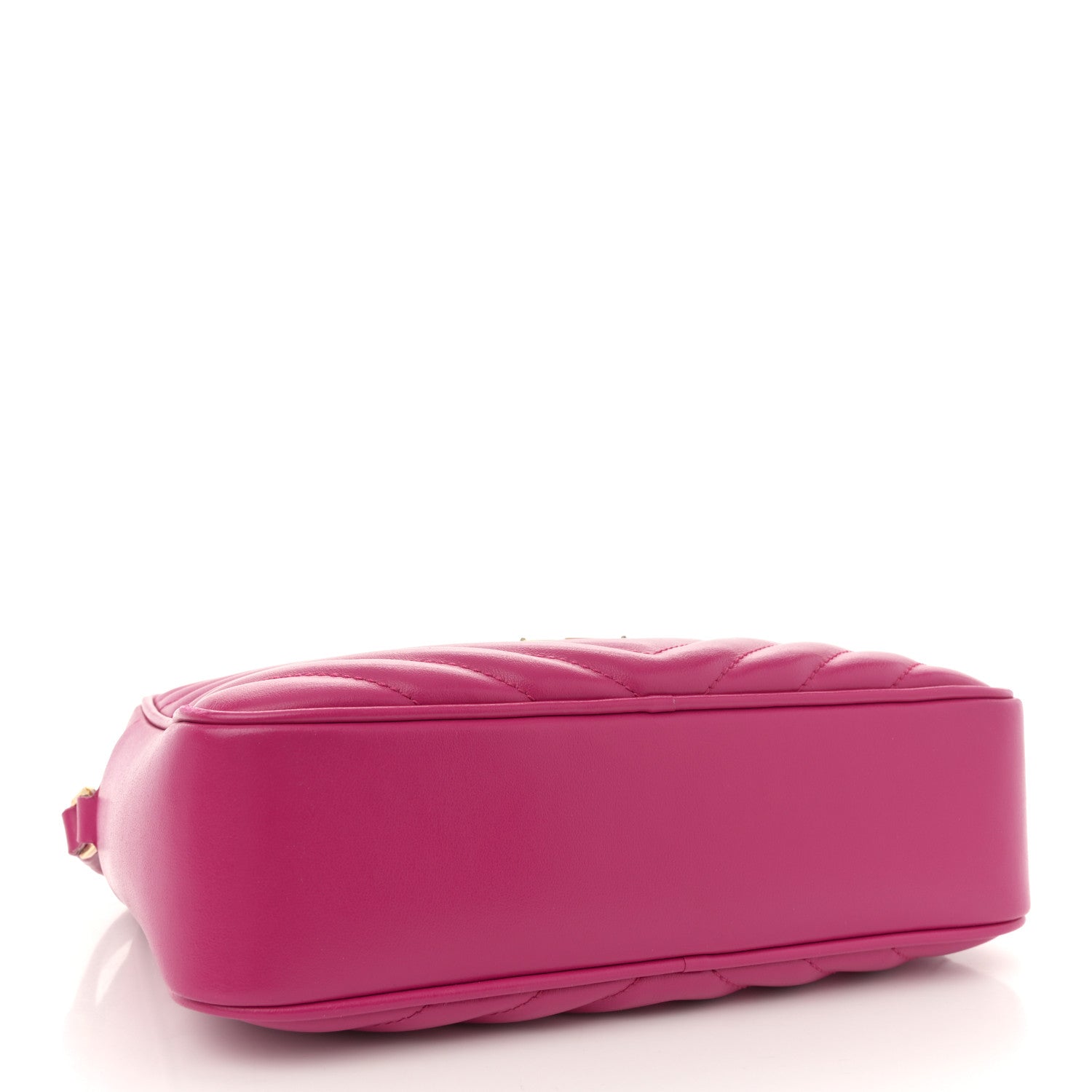 Calfskin Matelasse Monogram Lou Camera Bag Bright Pink