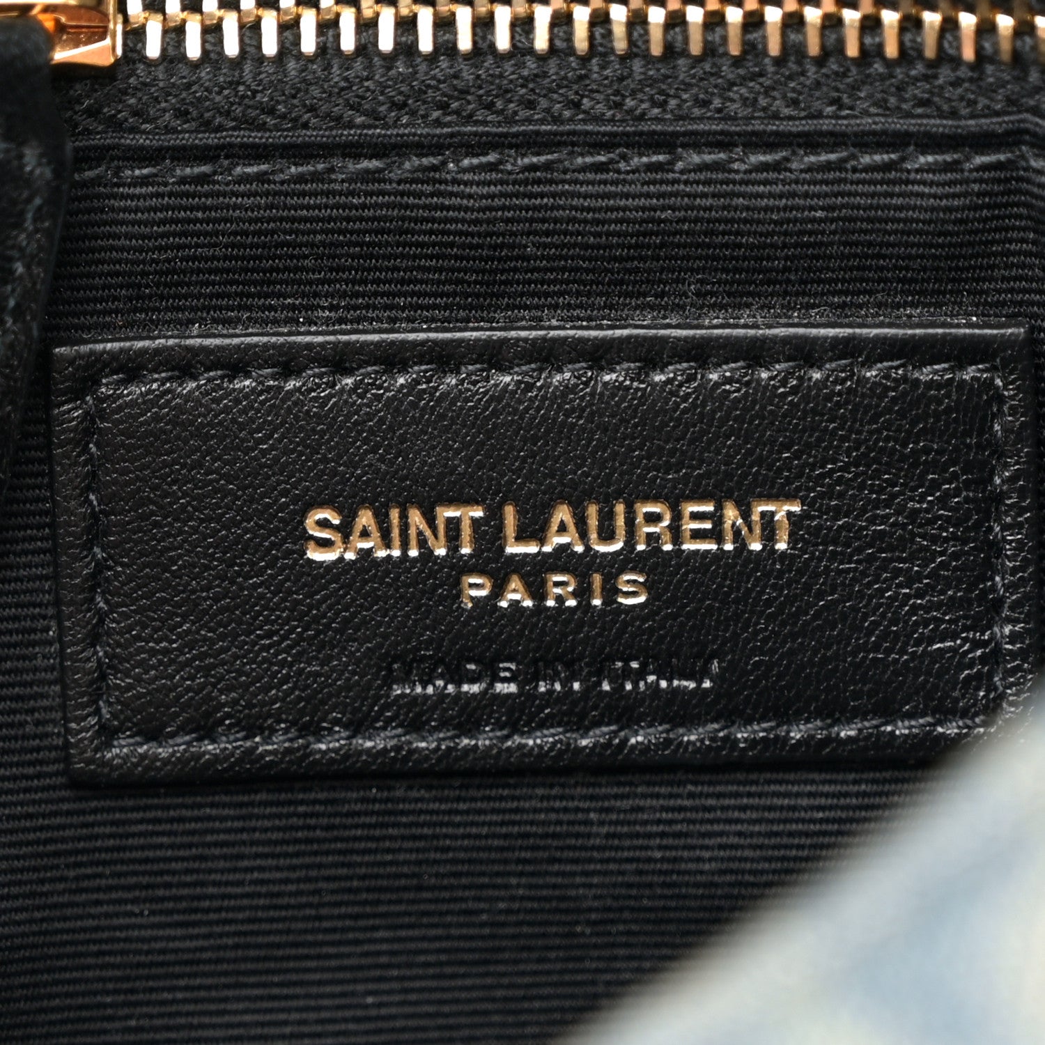 Denim Quilted Toy Loulou Puffer Monogram Chain Satchel Blue Cinnamon