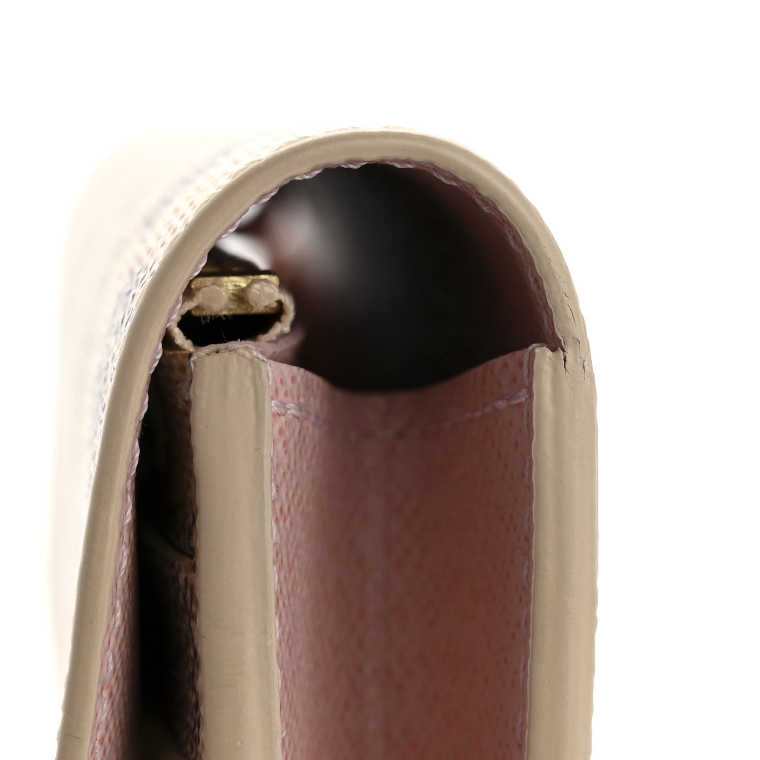 Damier Azur Emilie Wallet Rose Ballerine