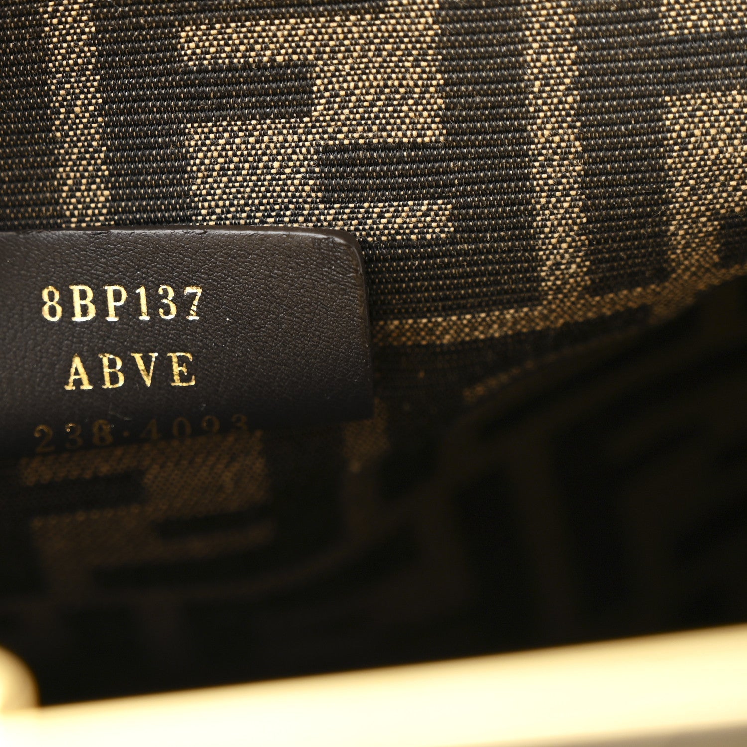 Shiny Nappa Midi Fendi First Green Tea