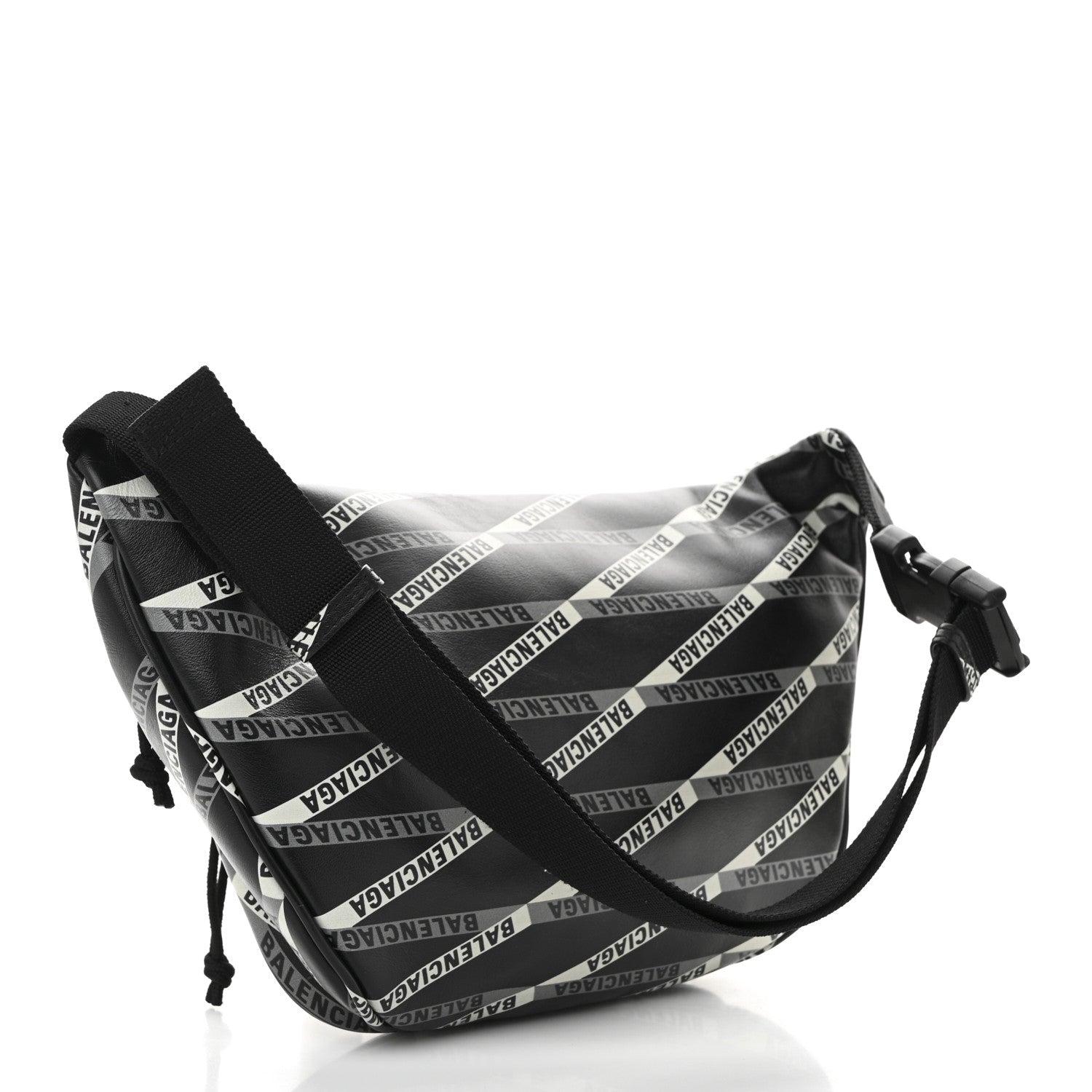 Smooth Calfskin Losange Monogram Explorer Belt Bag Black Grey