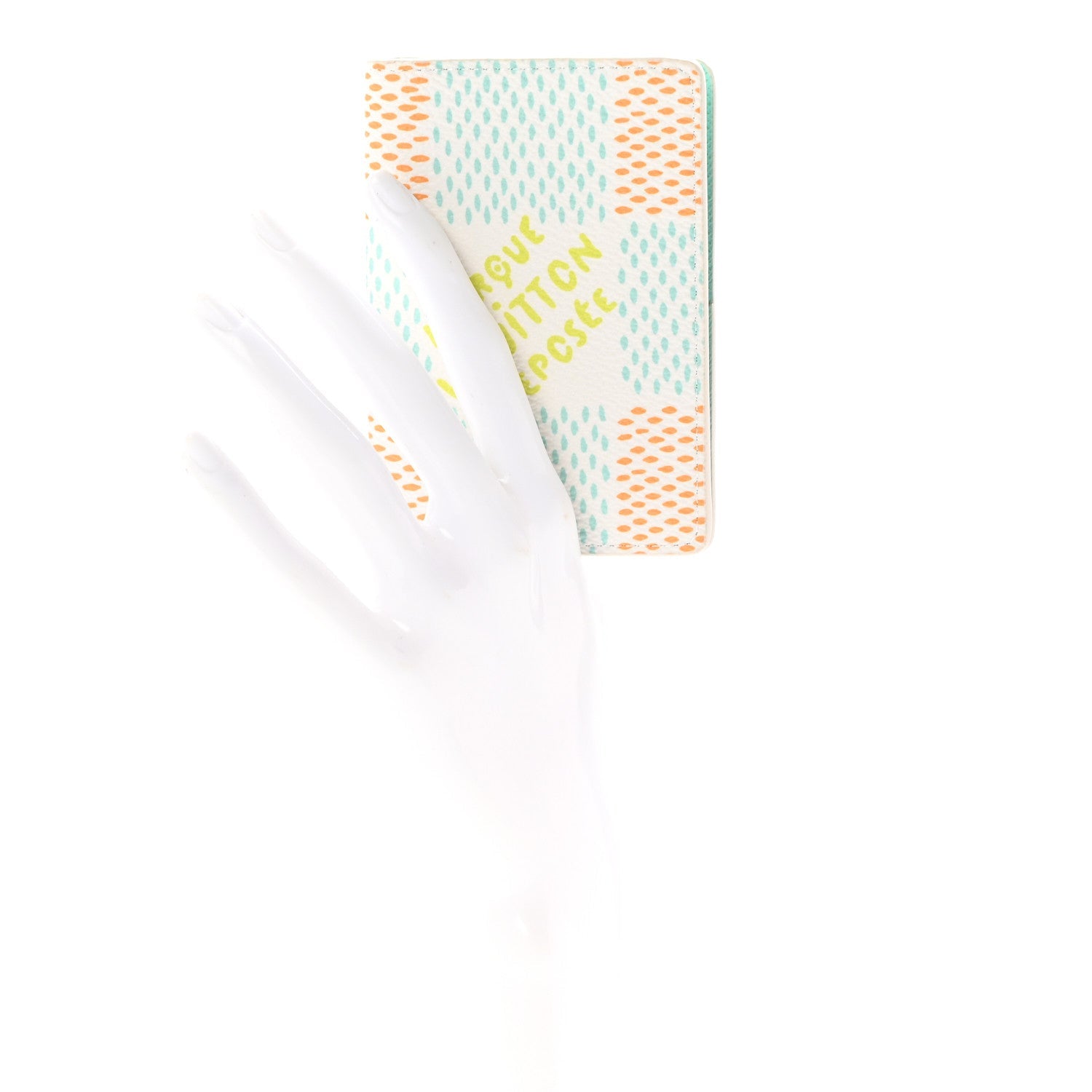 Damier Heritage Pocket Organizer White