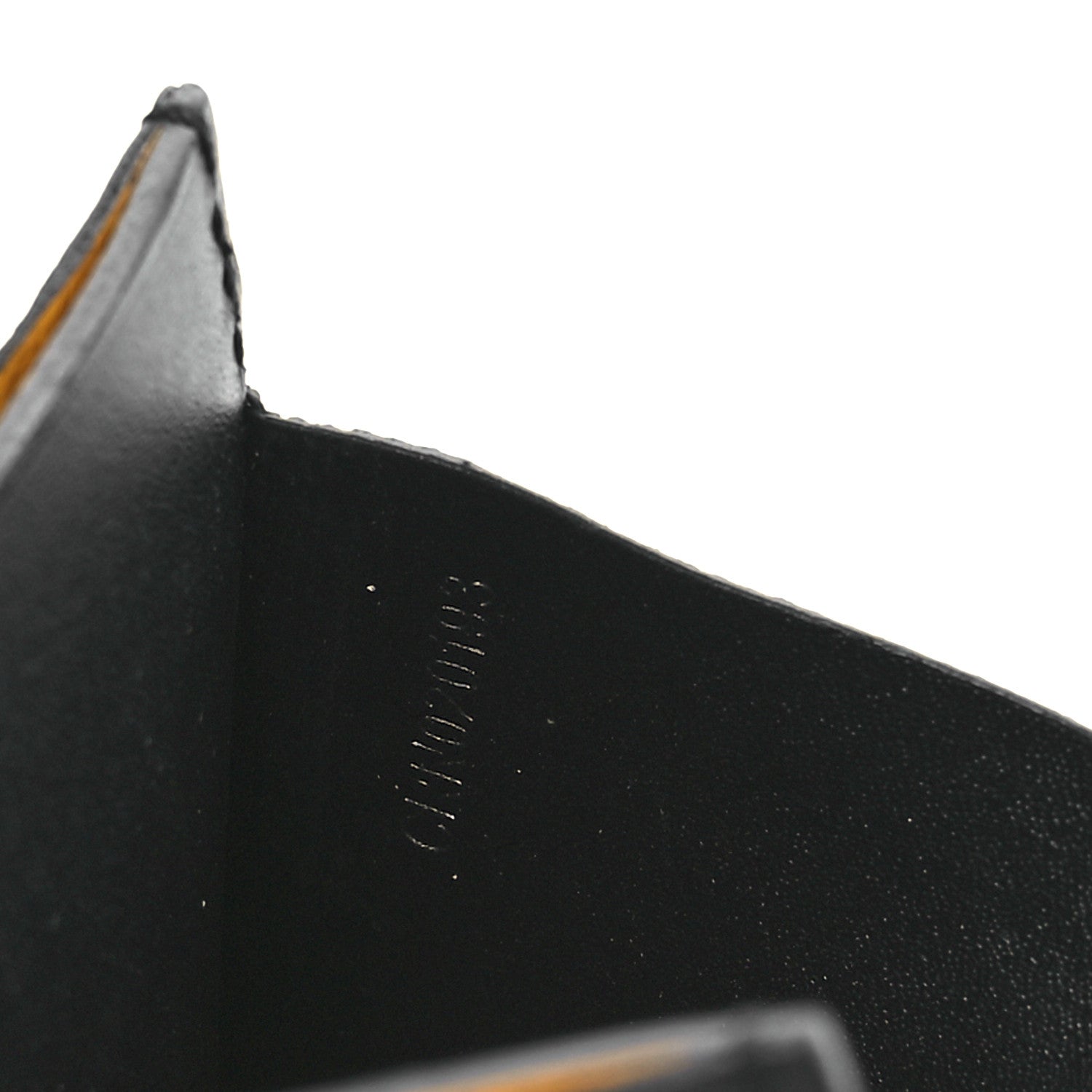 Goyardine Marigny Coin Purse Wallet Black Gold