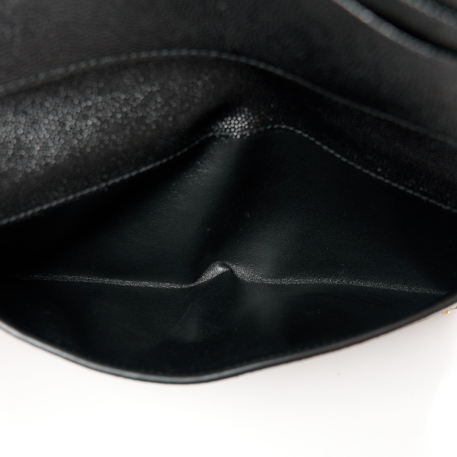 Grain De Poudre Monogram Uptown Wallet Black