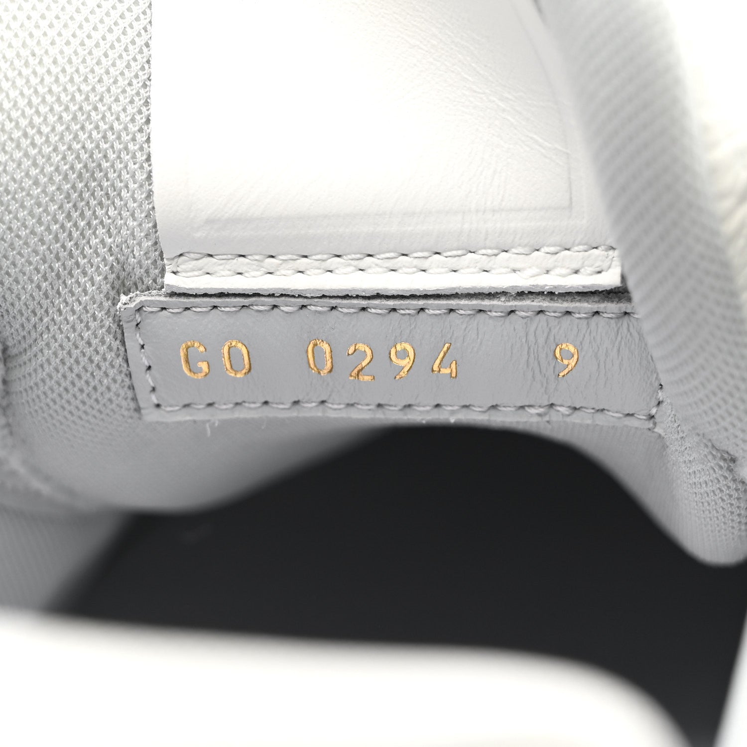 Calfskin Mens LV Trainer Sneakers 9 White