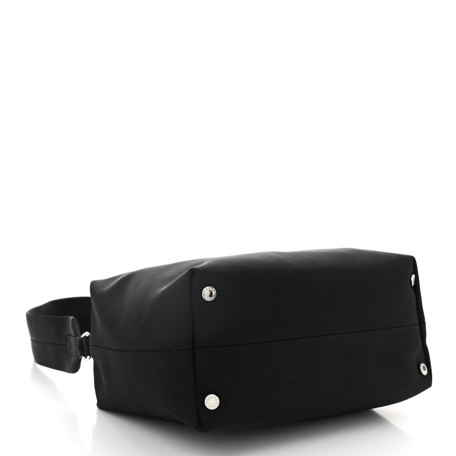 Nylon Canvas Heiress Sport Shoulder Bag Black