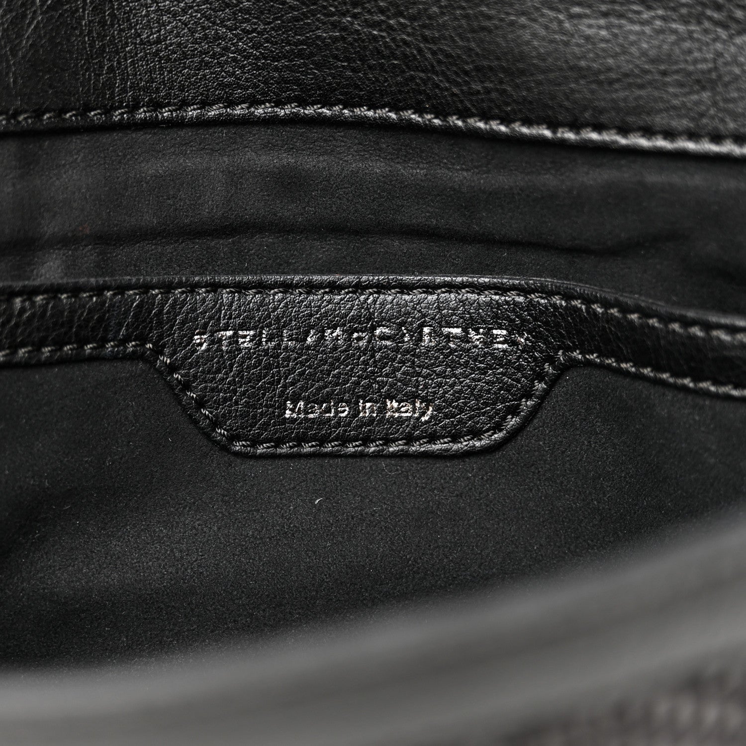 Braided Falabella Clutch Black