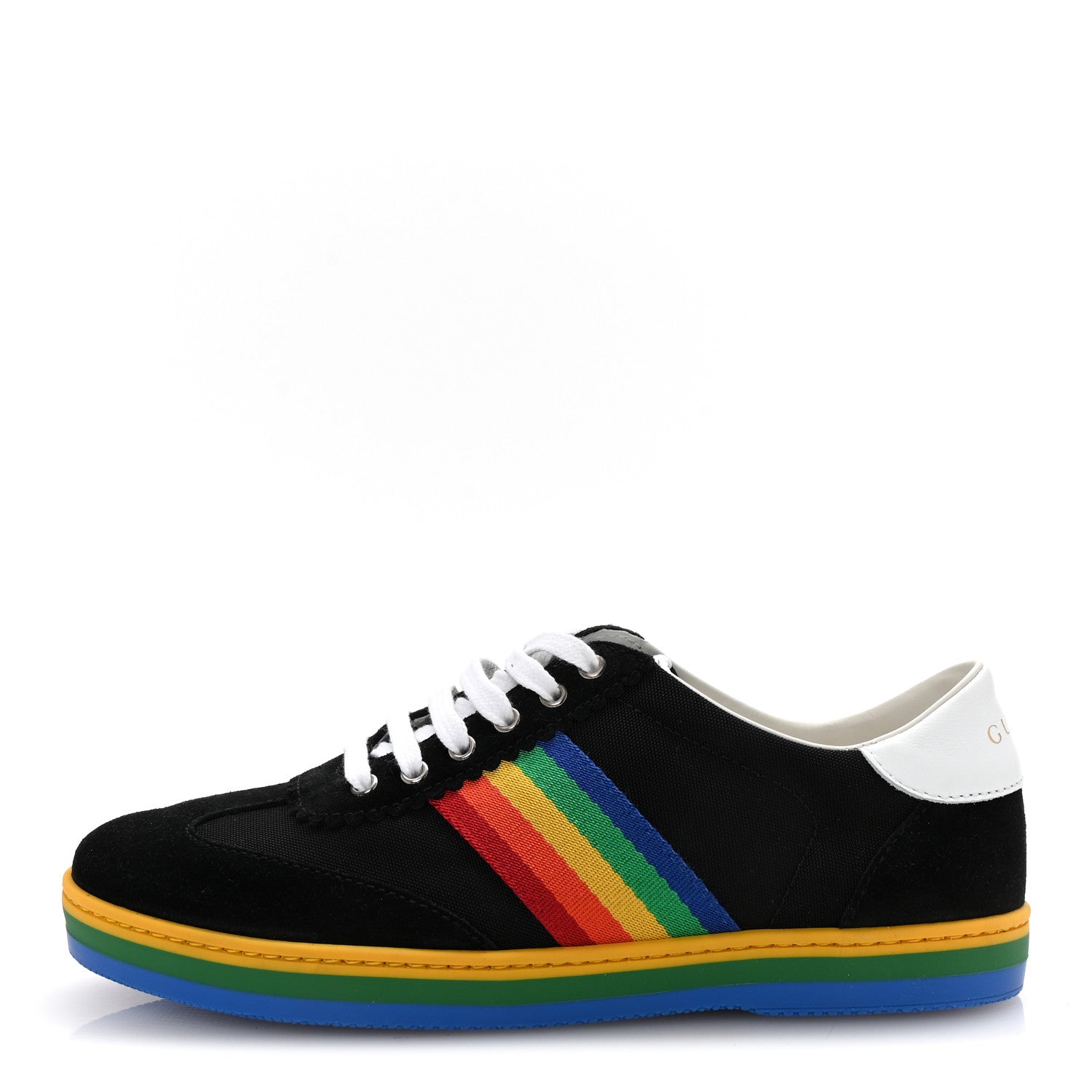 Suede Rainbow Womens G74 Sneakers 35 Black