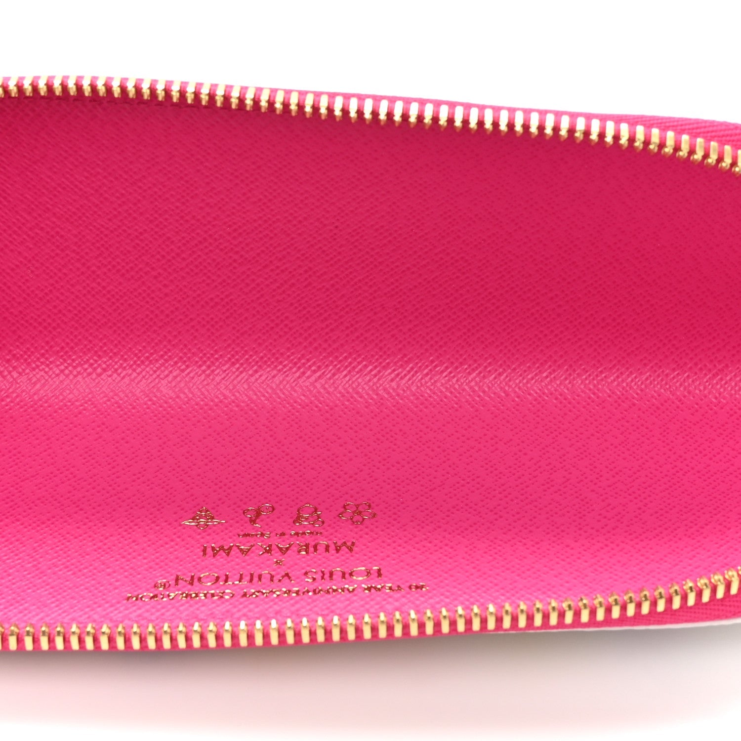 LV X TM Monogram Multicolor Charlotte Pencil Pouch Fuchsia