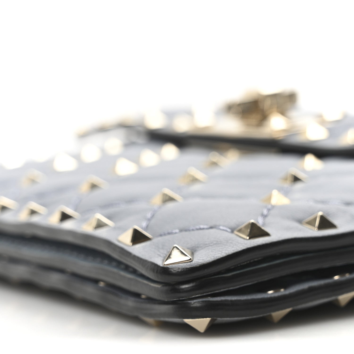 Nappa Rockstud Crossbody Bag  London Stone