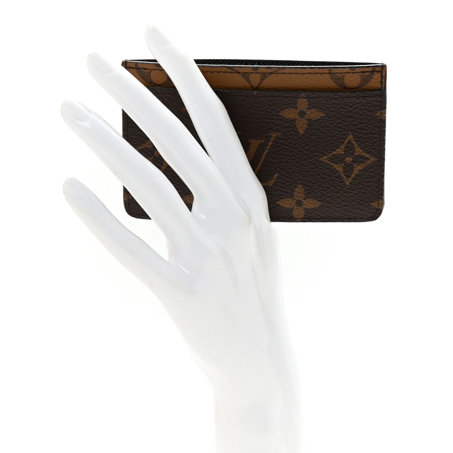 Reverse Monogram Card Holder