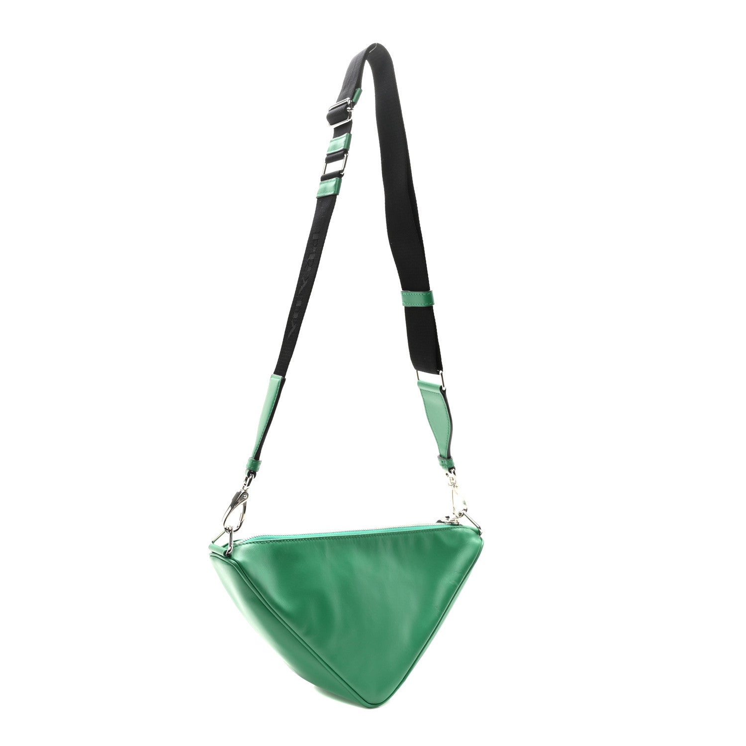 Softy Calfskin Triangle Shoulder Bag Mango