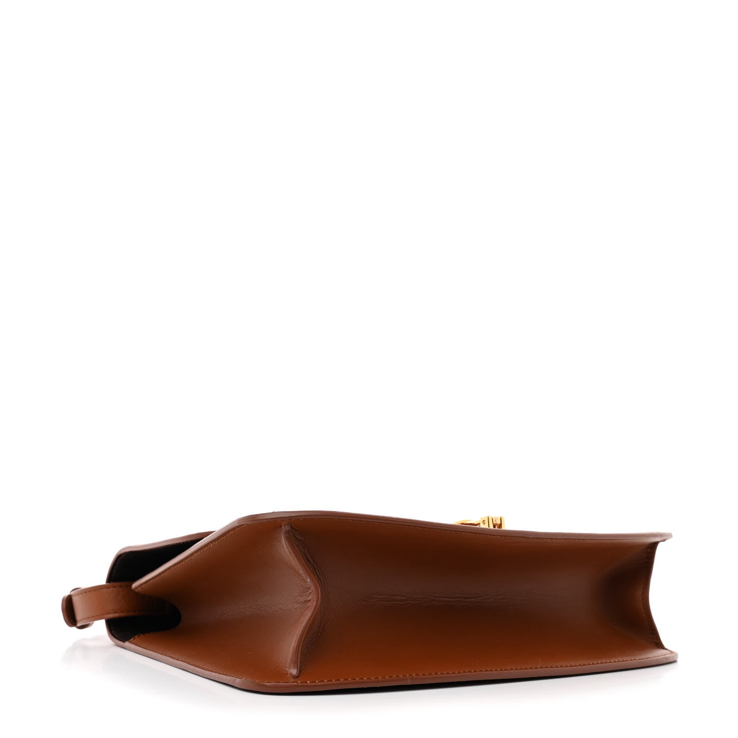 Sleek Calfskin The Sofia 10 Crossbody Twany