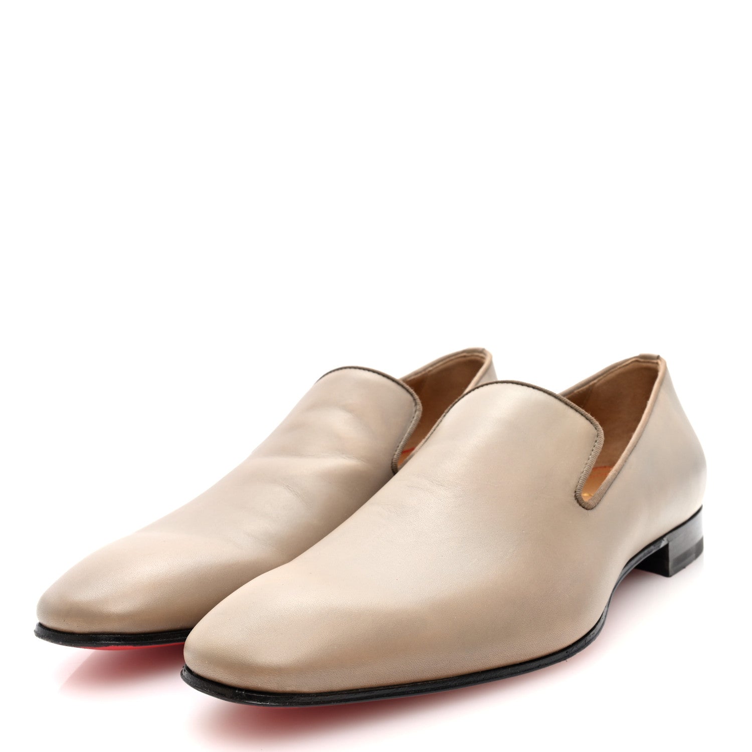 Calfskin Mens Dandelion Flat Loafers 42 Roca