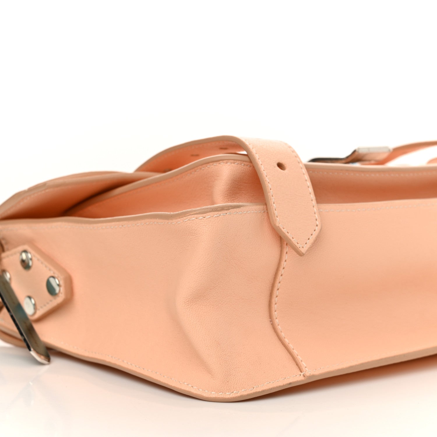 Lambskin Tiny PS1 Satchel Peach