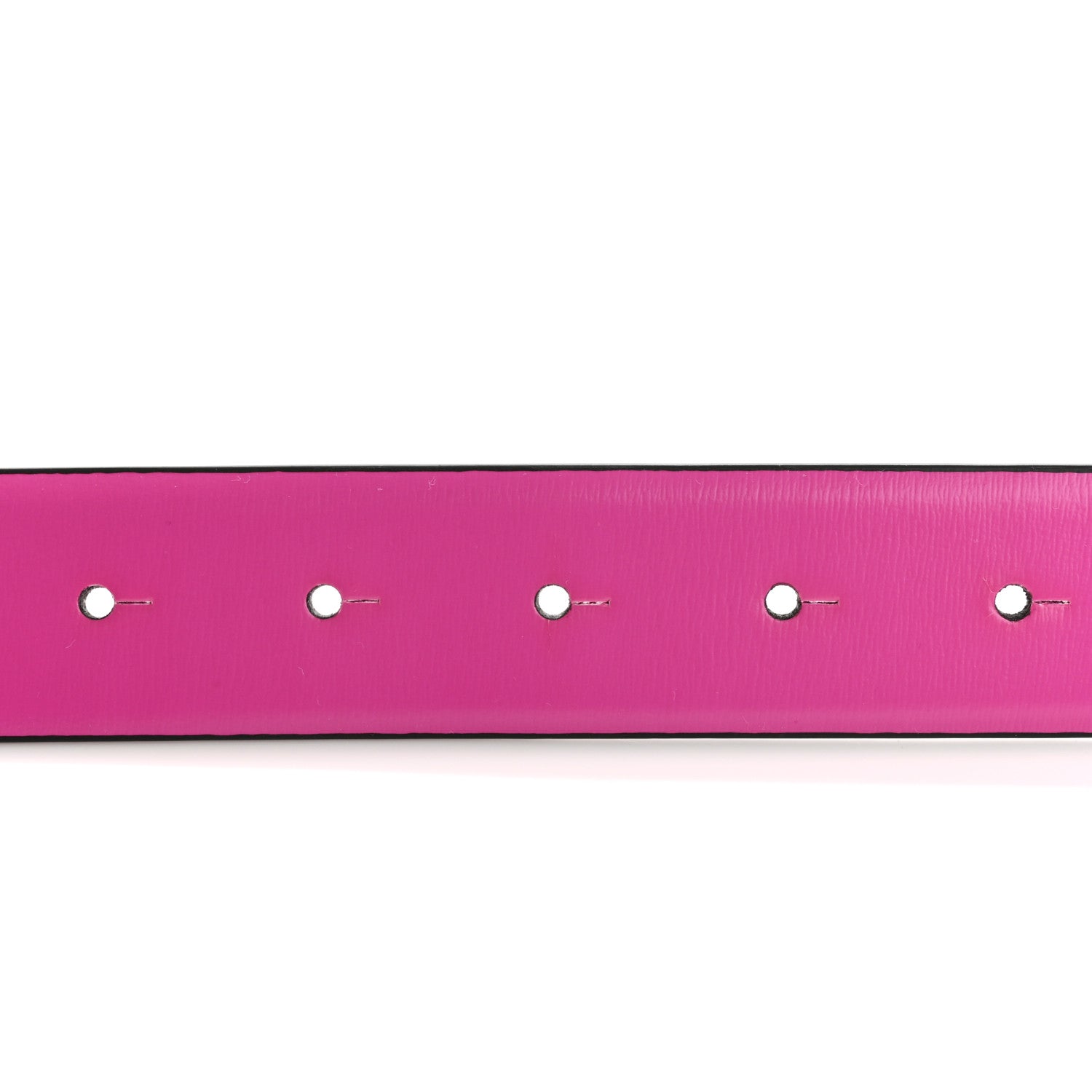 Glossy Calfskin Lacquer Monochrome VLogo 30mm Belt S 95 38 Pink PP
