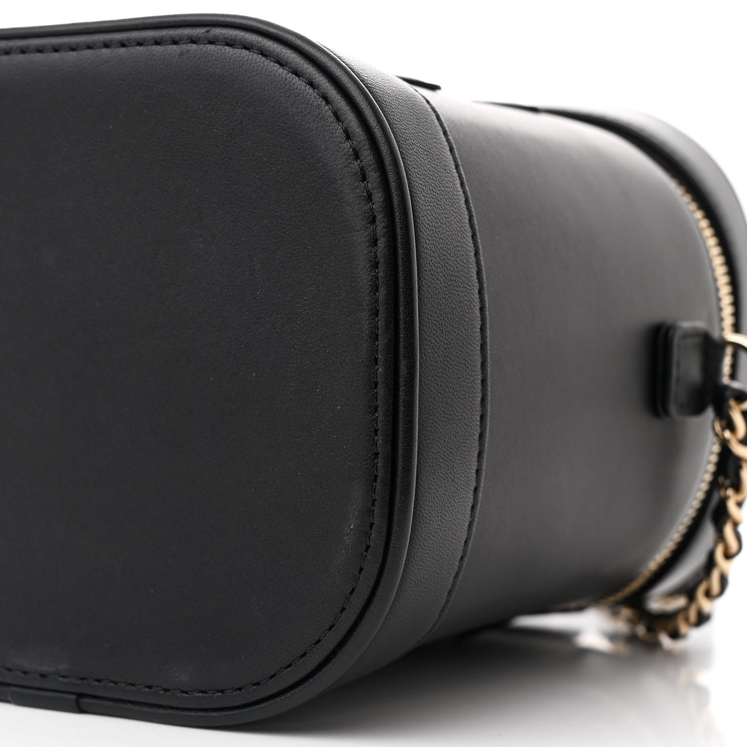 Lambskin Timeless Vanity Cosmetic Case Black