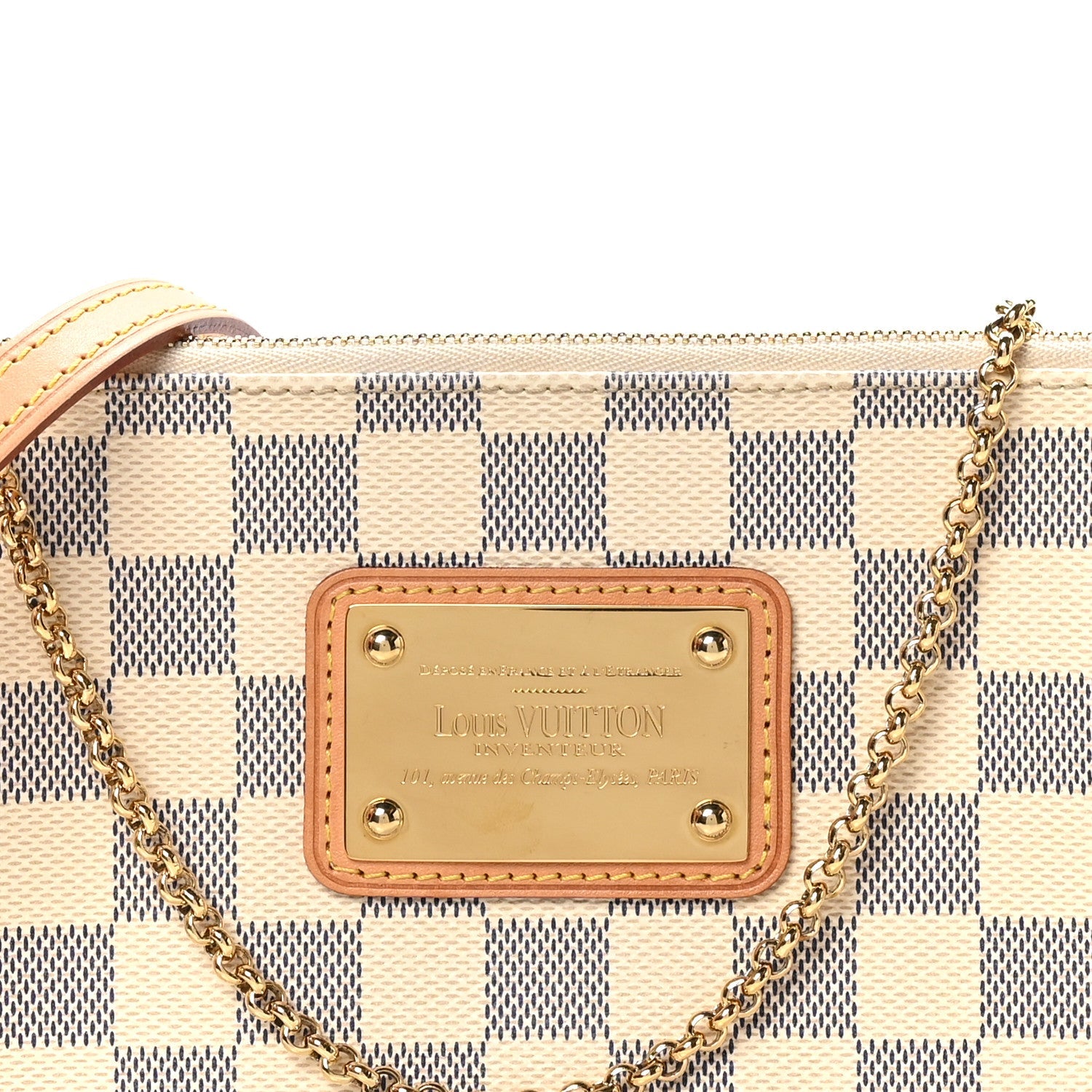 Damier Azur Eva Clutch