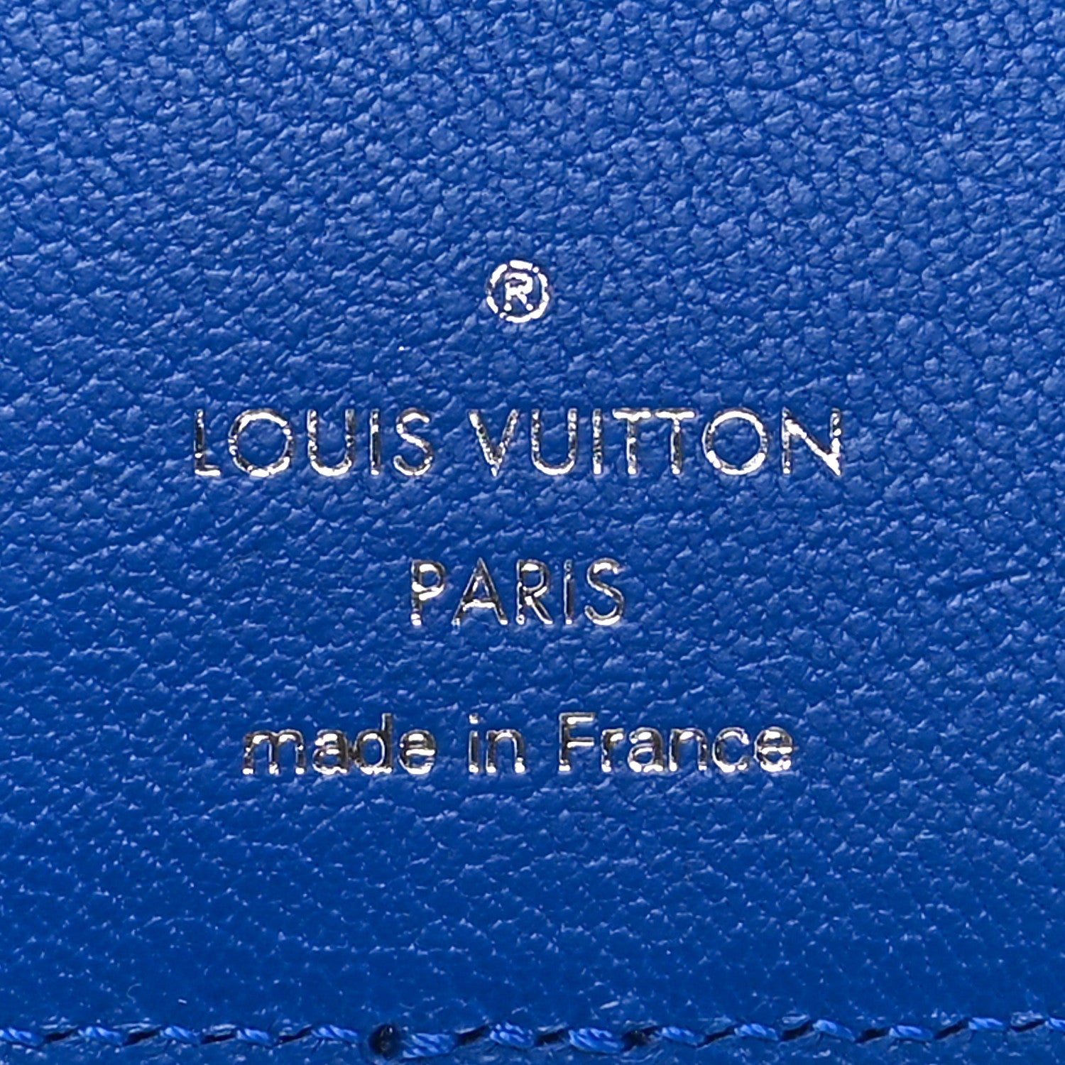 Crocodile Pocket Organizer Bleu De Methylene