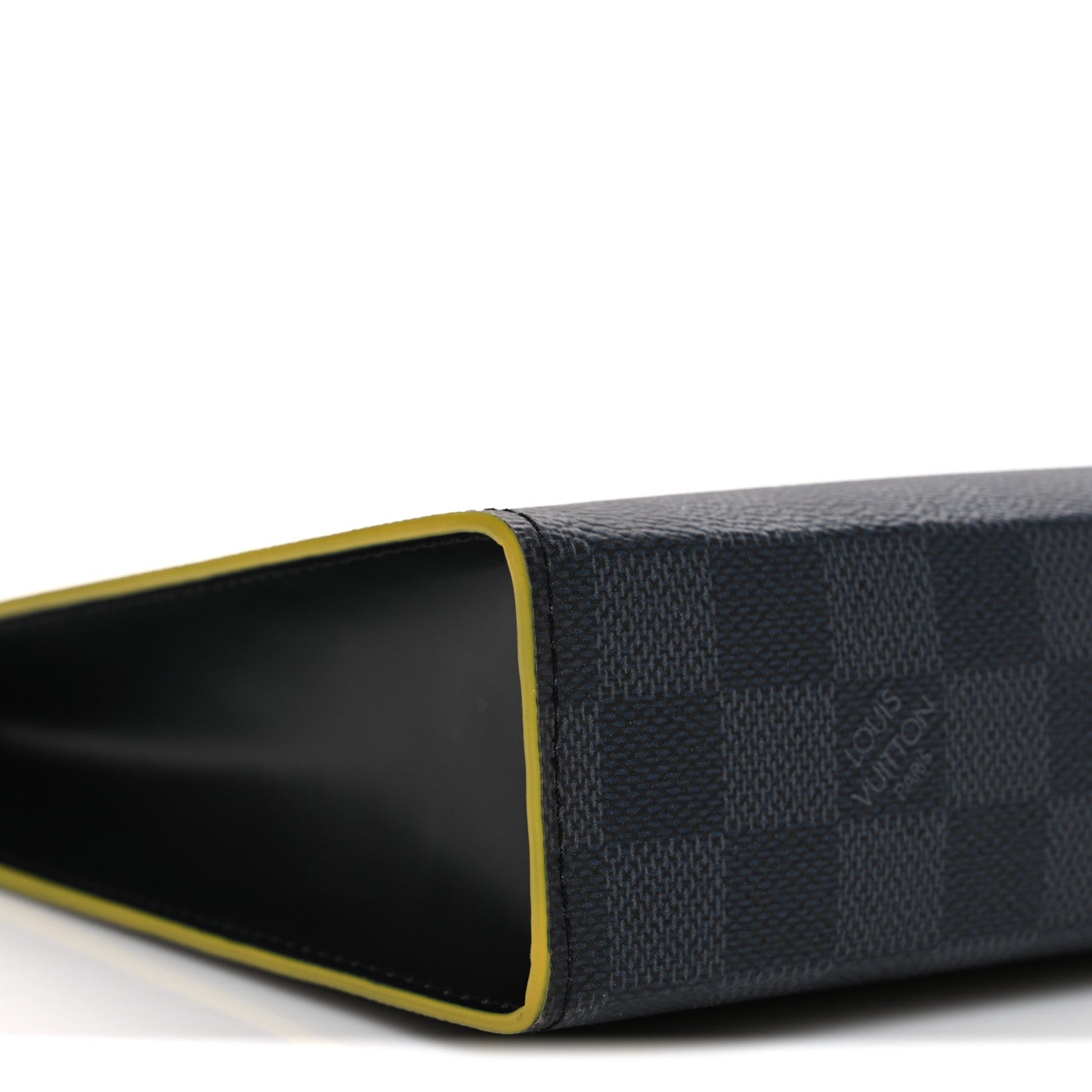 Damier Graphite Pochette Voyage MM Yellow