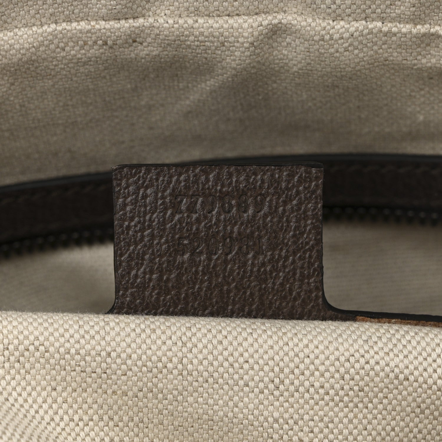 GG Supreme Monogram Web Medium Ophidia Messenger Bag Brown