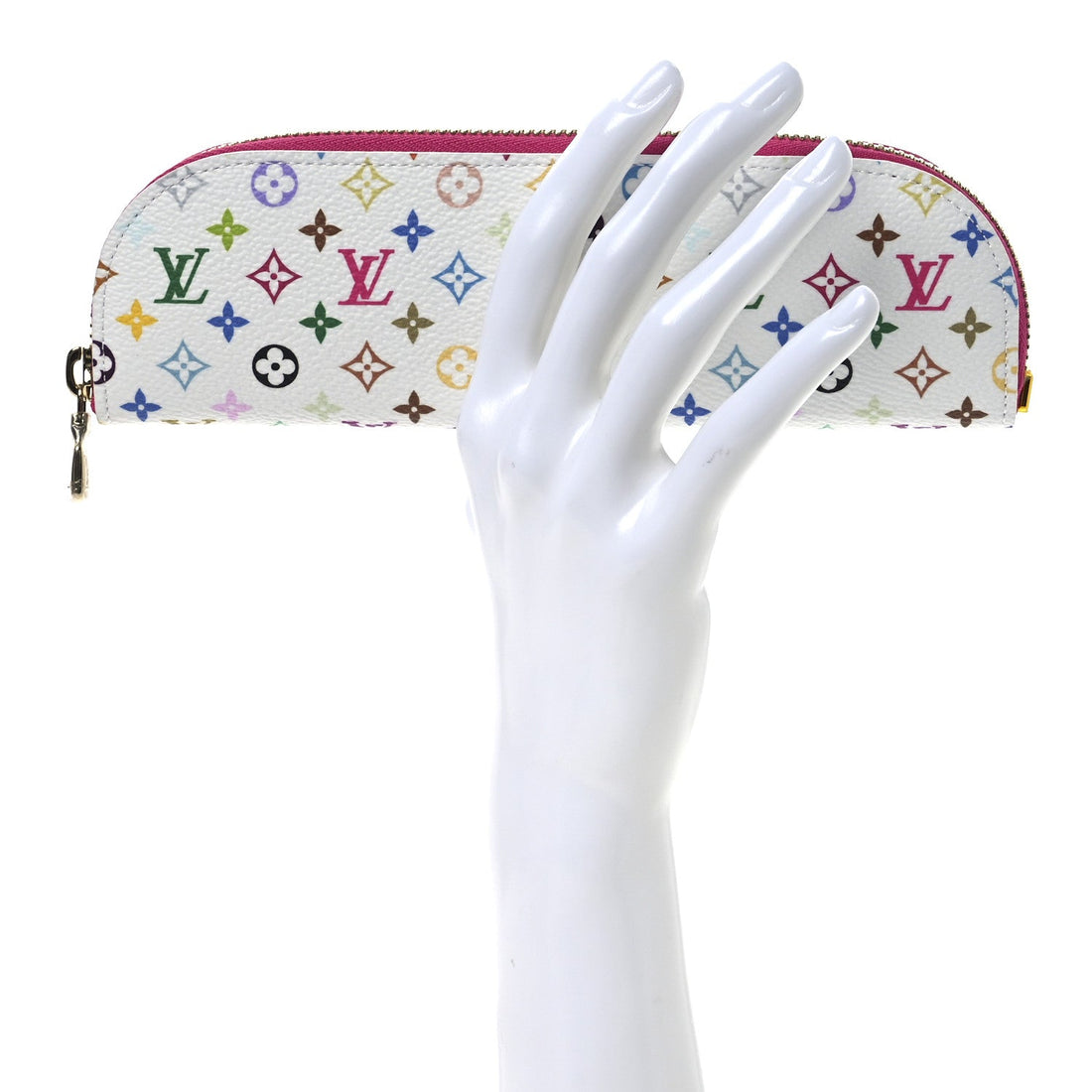 LV X TM Monogram Multicolor Charlotte Pencil Pouch Fuchsia