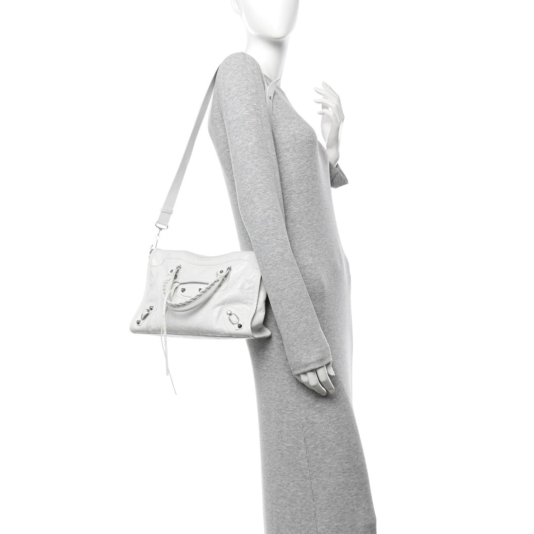 Arena Storico Classic Silver Hardware Small Le City Optic White