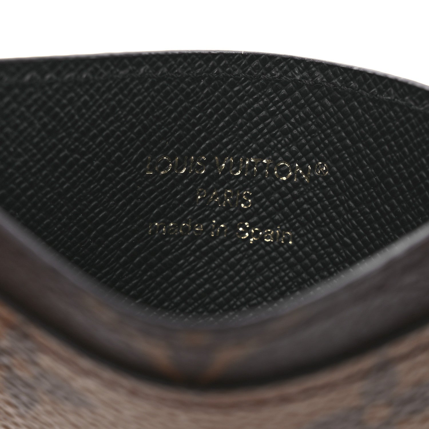 Reverse Monogram Card Holder