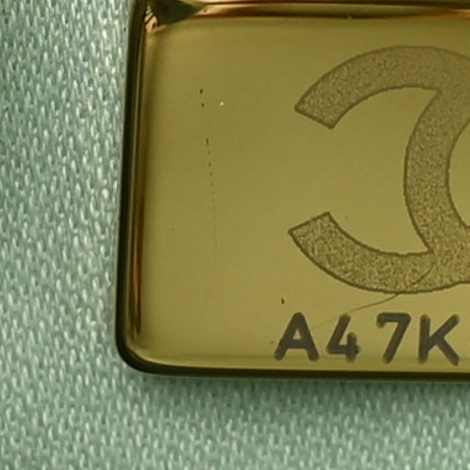 Caviar Quilted Small Chanel 25 Handbag Light Green