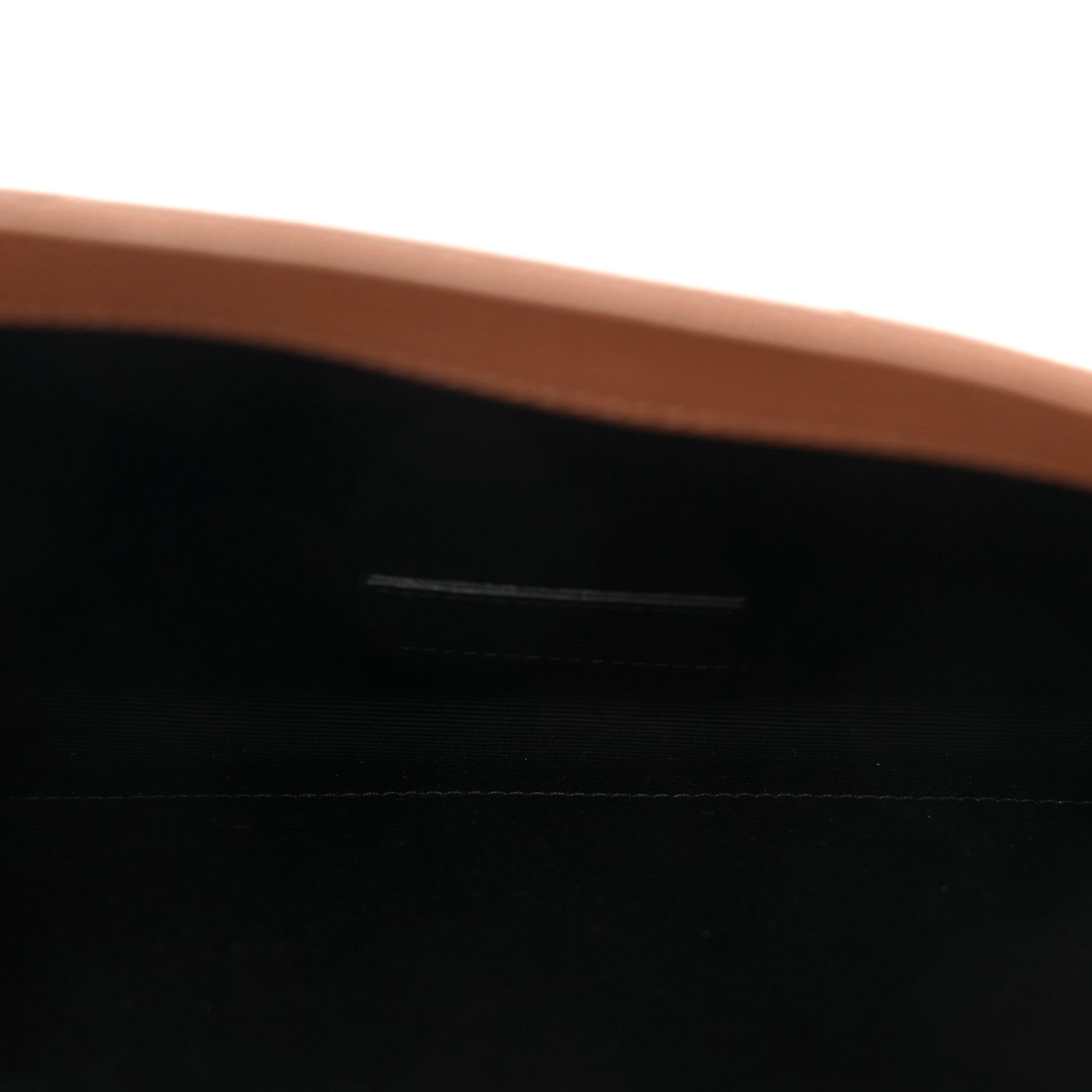 Grain De Poudre Matelasse Chevron Monogram Envelope Vintage Peach