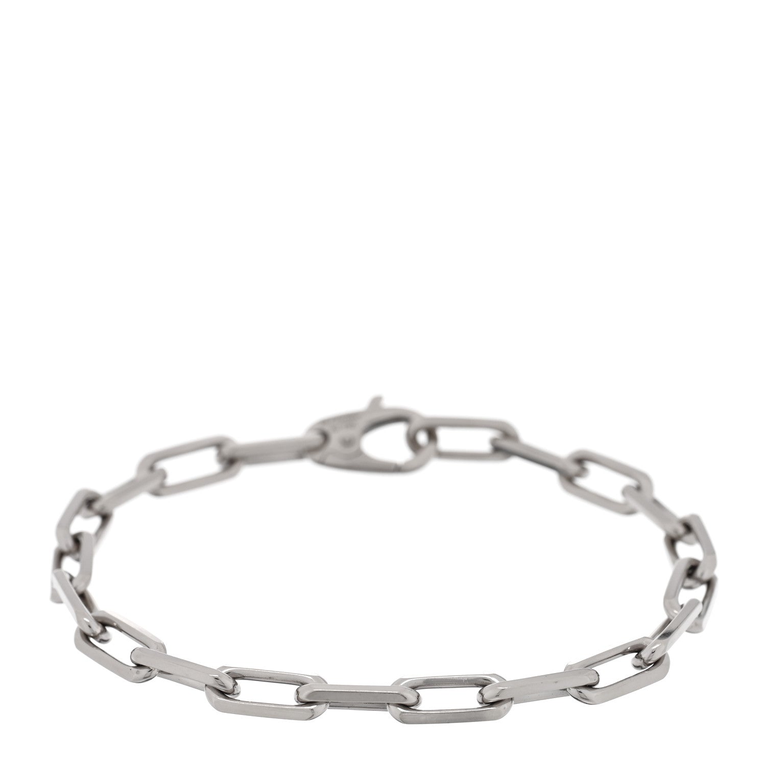 18K White Gold Santos de Cartier Bracelet