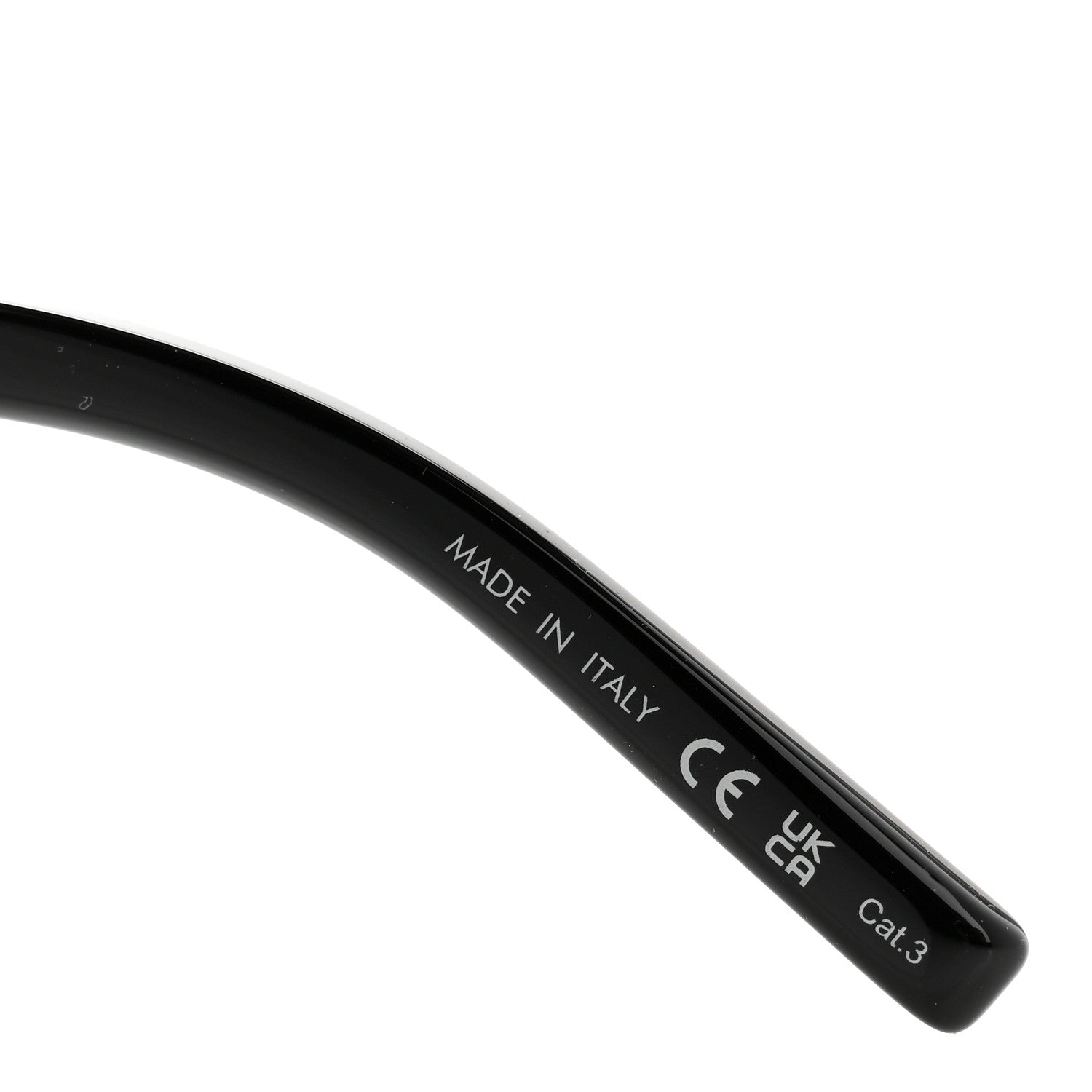 Acetate Mica Cat Eye Sunglasses SL 276 Black