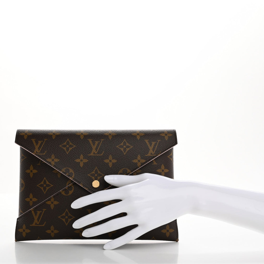 Monogram Large Kirigami Pochette Insert Rose Ballerine