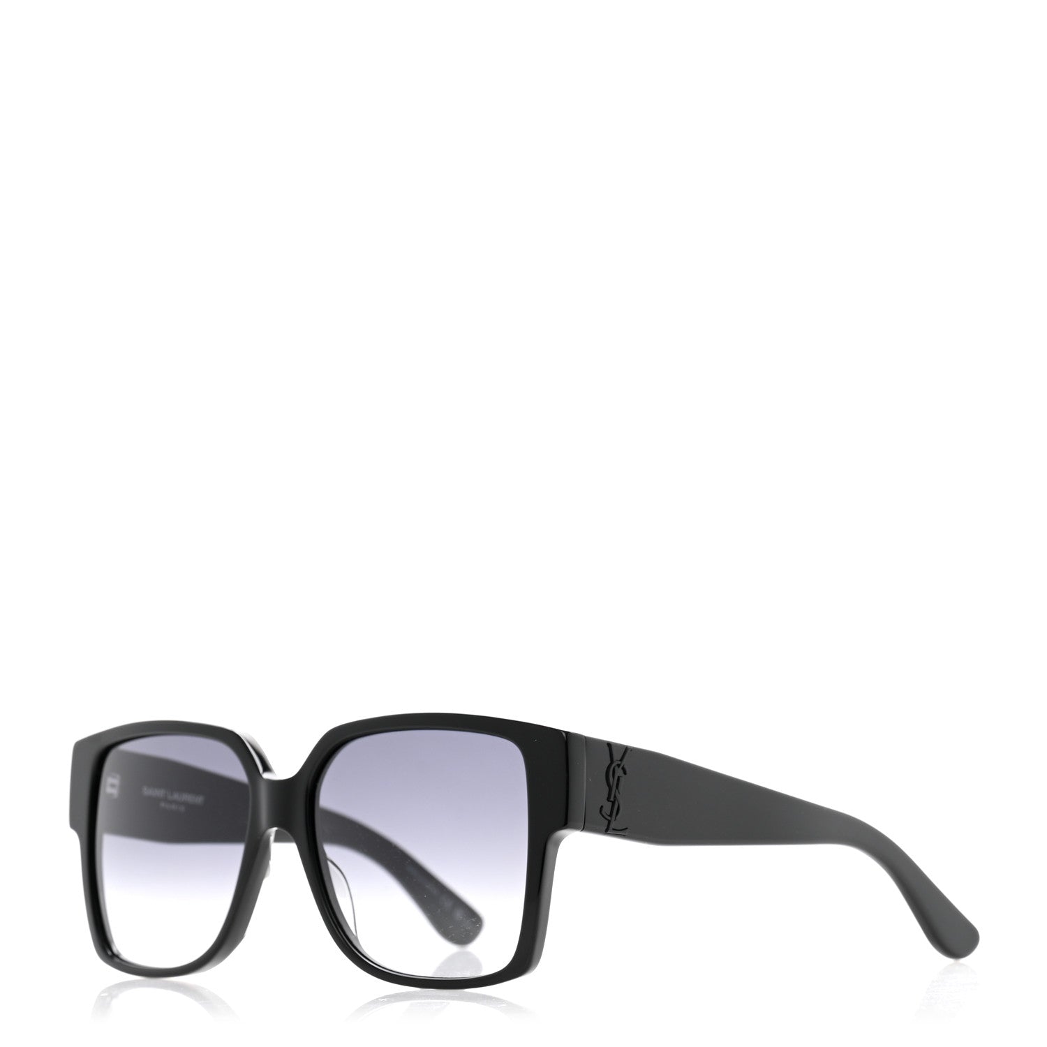 Acetate Square SL M9N Sunglasses Black