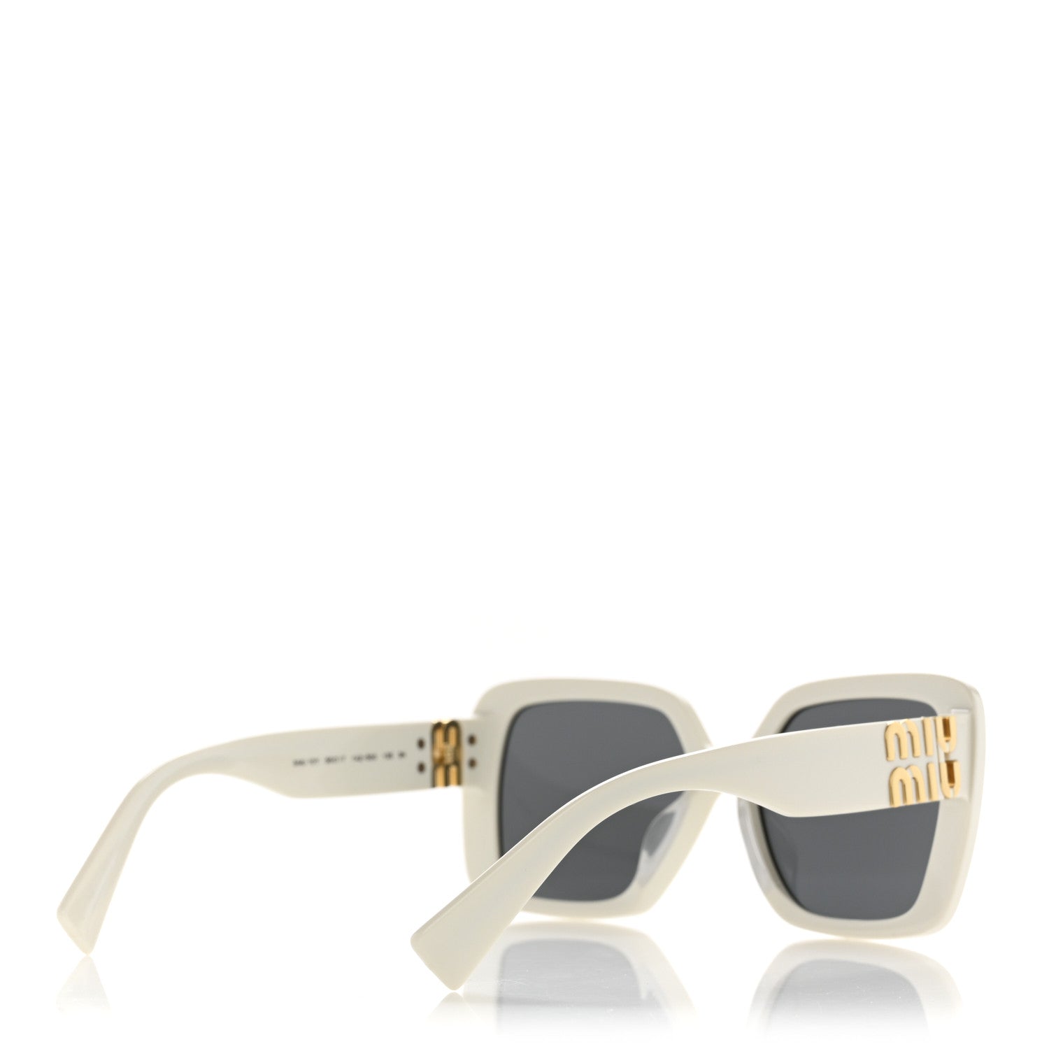 Acetate Sunglasses SMU 10Y White