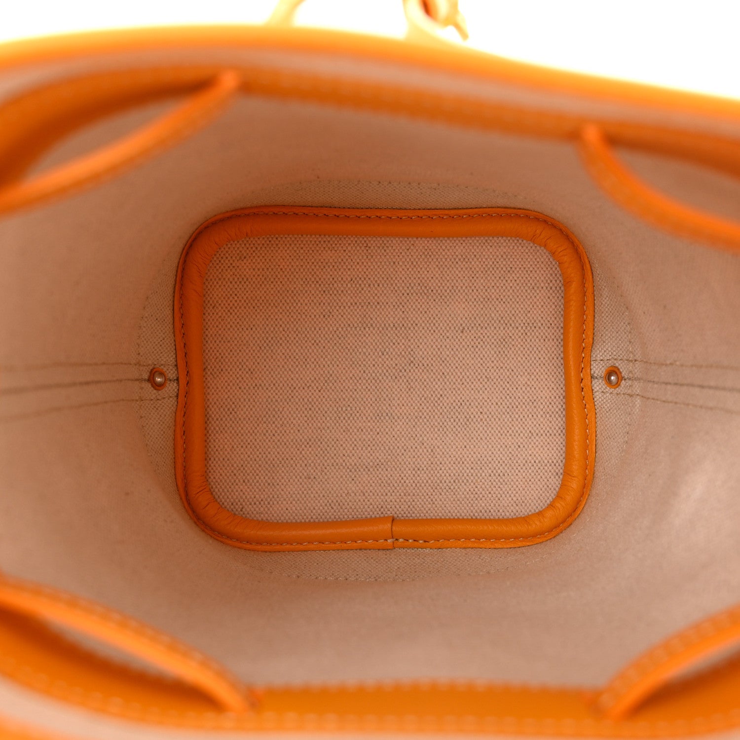 Goyardine Petit Flot Mini Bucket Bag Yellow