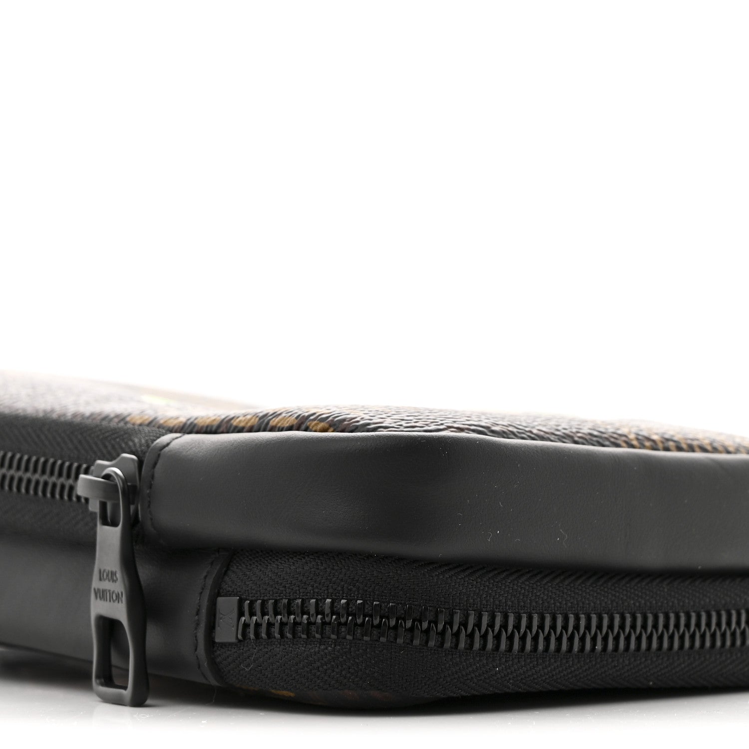 X NIGO Giant Damier Ebene Tortoise Double Phone Pouch