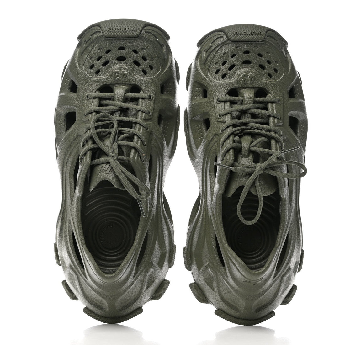 EVA Molded Mens HD Low Top Sneakers 43 Khaki