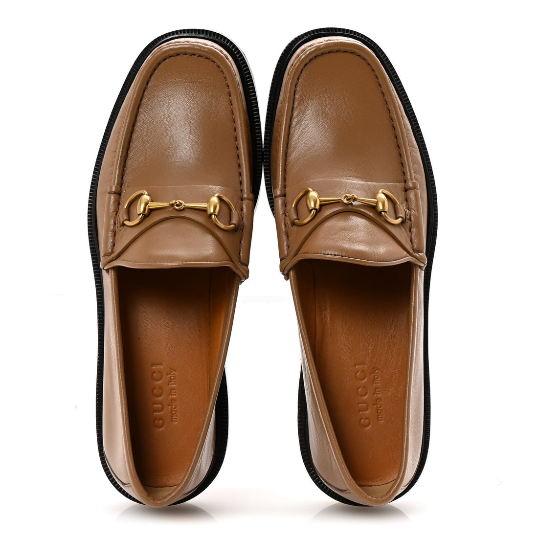 Mandala Goatskin Mens Horsebit Loafers 10 Friky Taupe