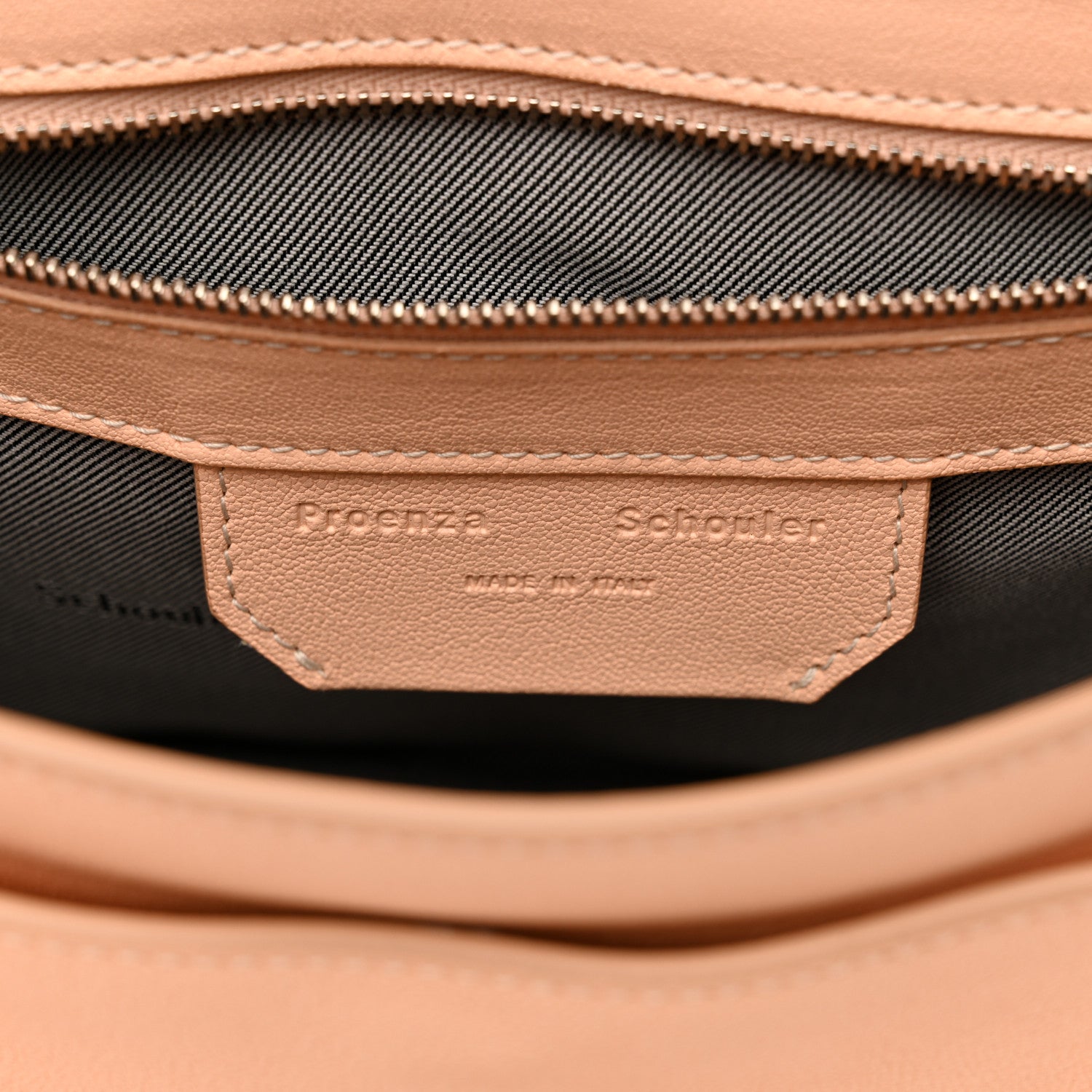 Lambskin Tiny PS1 Satchel Peach