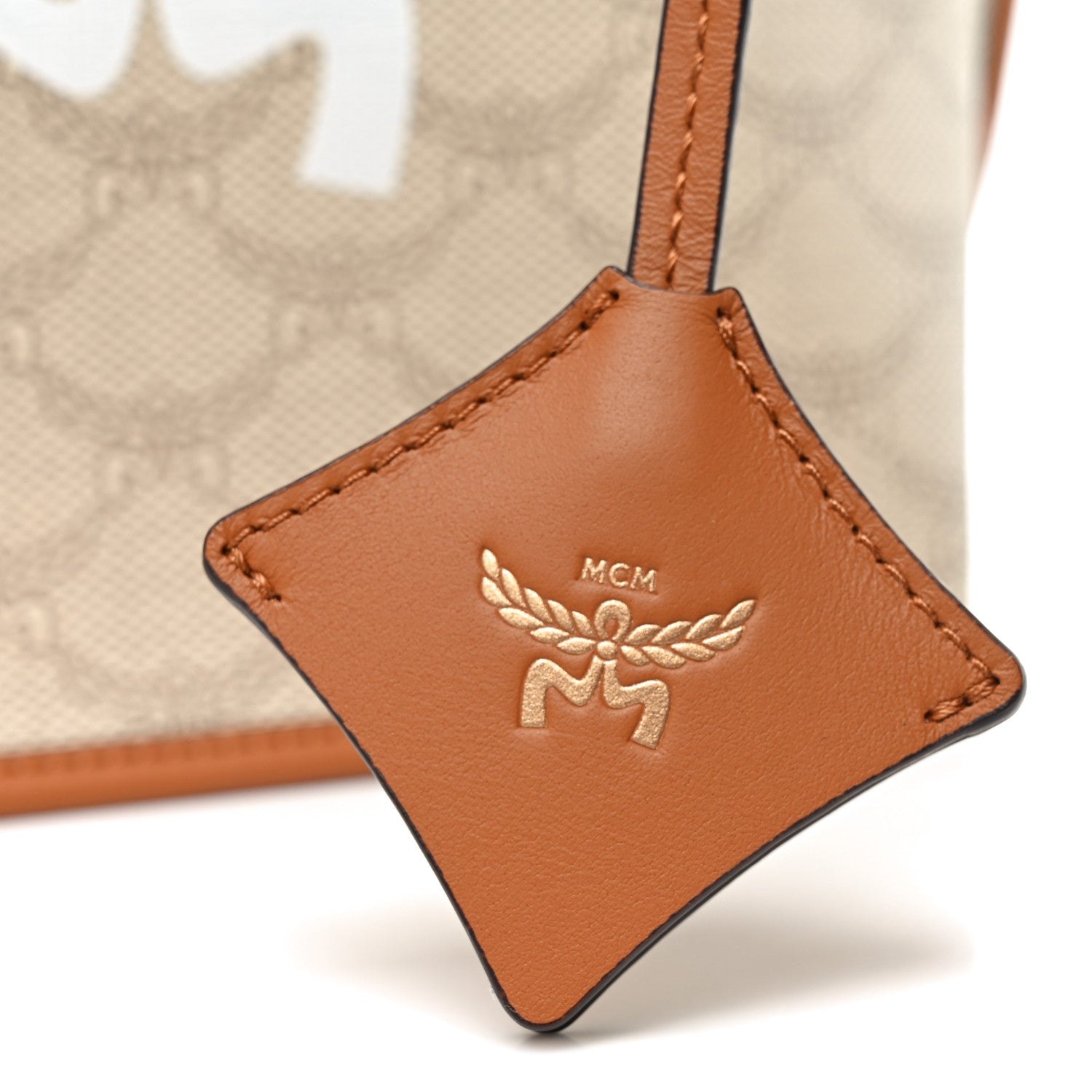 Lauretos Nappa Mini Himmel Shopper Tote Oatmeal