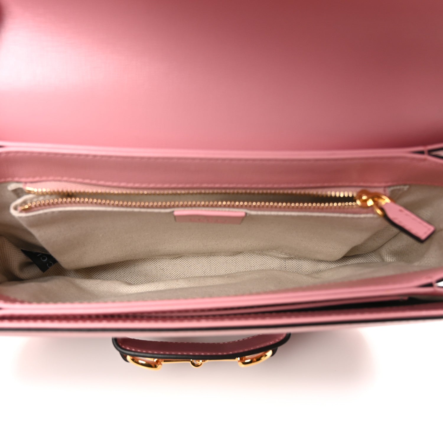 Azalea Calfskin Horsebit 1955 Shoulder Bag New Cherry Red Wild Rose