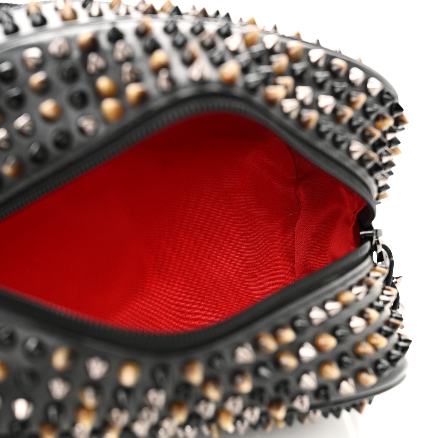 Calfskin Spikes Mens Blaster Toiletry Bag Black