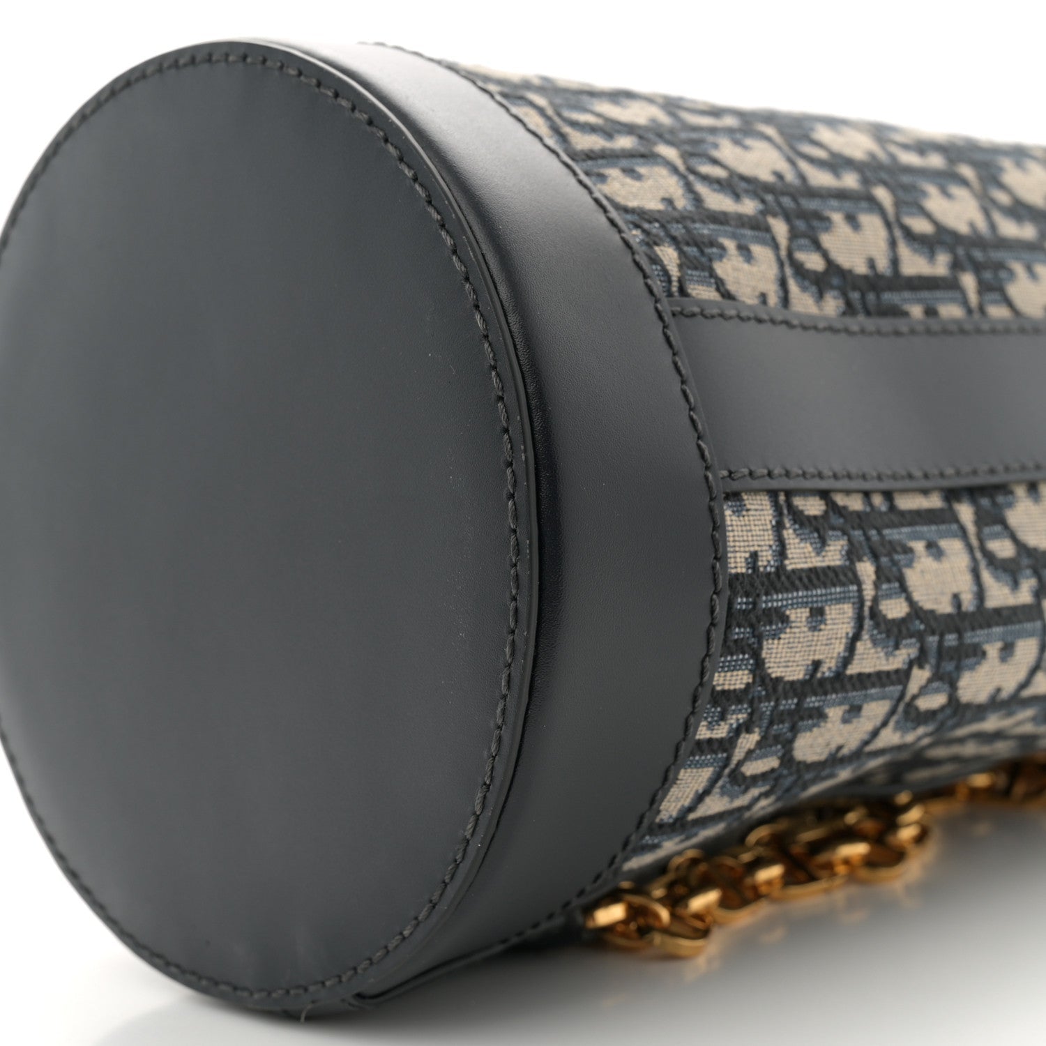 Oblique Small Drawstring Backpack Blue