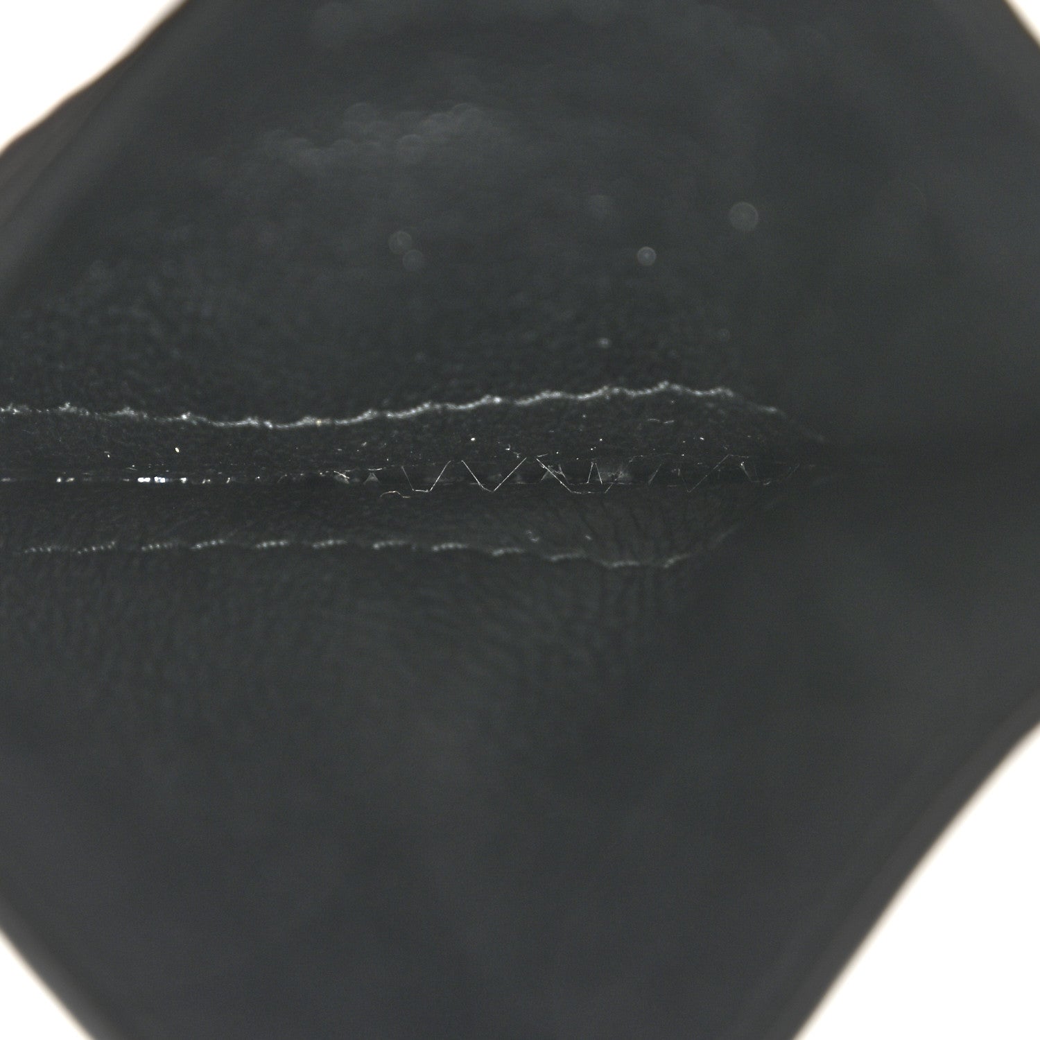 Calfskin Boar Effect GG Marmont Card Holder Black