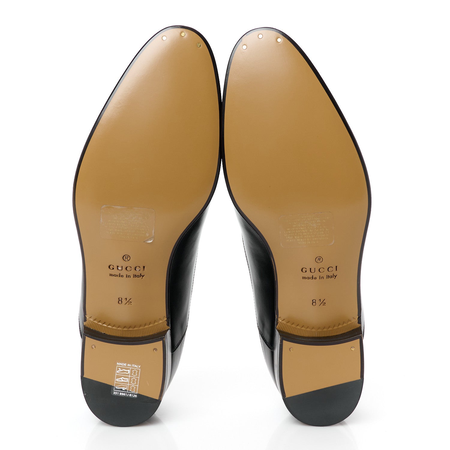 New Waxed Calfskin Mens Oxfords 8.5 Black