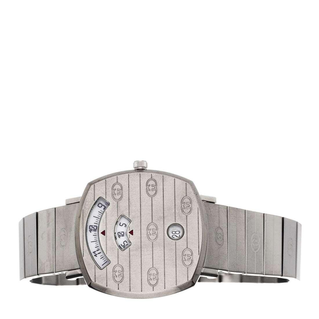 Stainless Steel 35mm Grip Quartz Watch