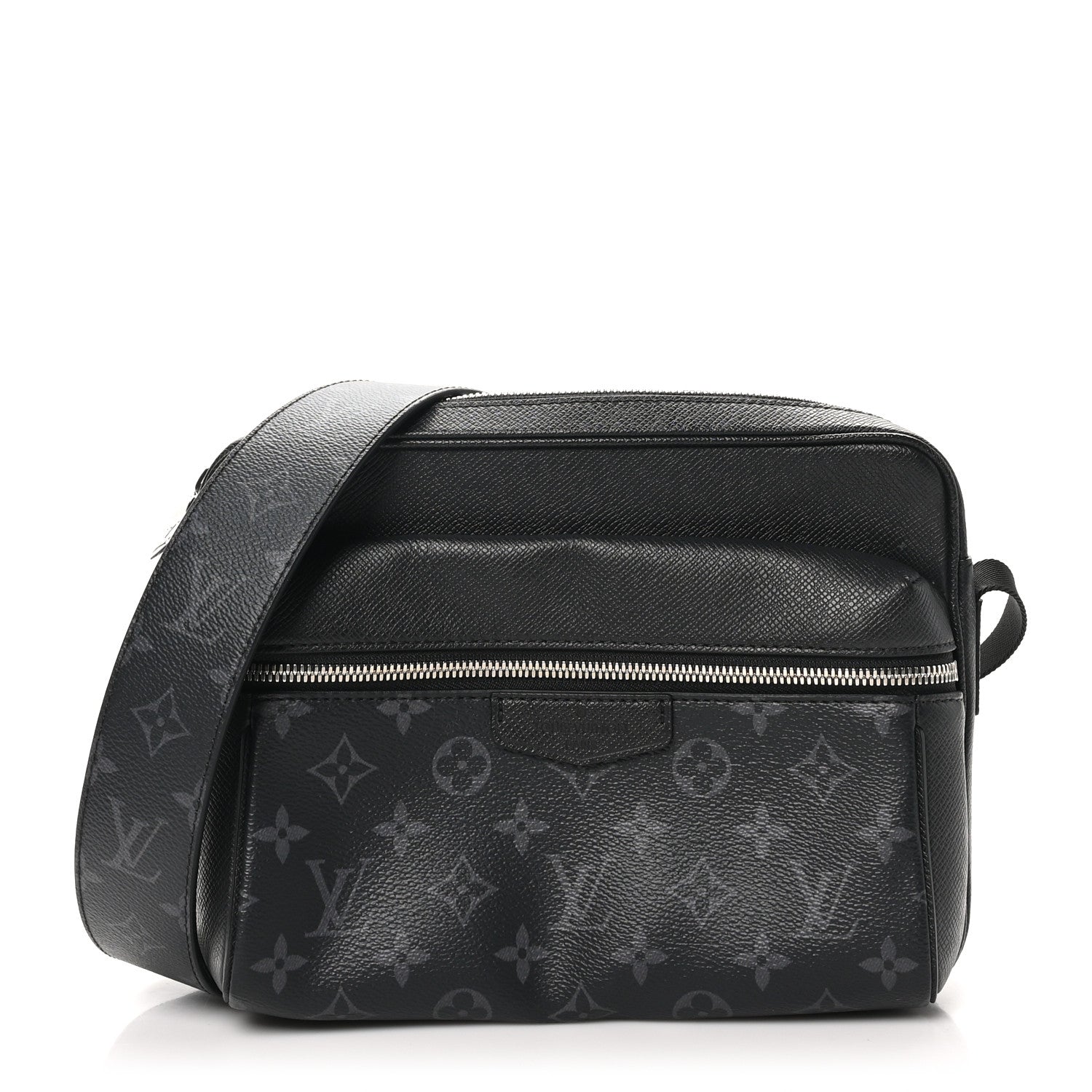 Taiga Monogram Eclipse Outdoor Messenger Black