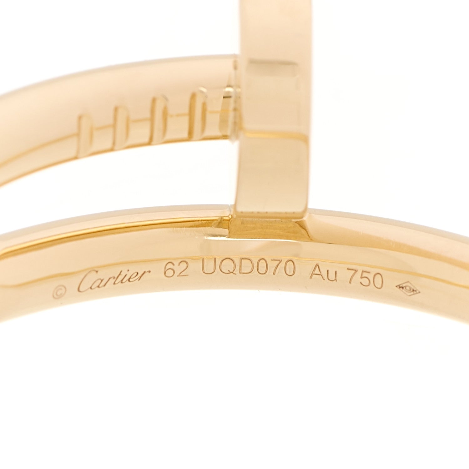 18K Yellow Gold Juste Un Clou Ring 62 10